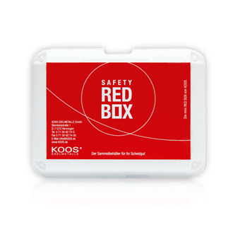 Red Box mini -  Für kleinere Mengen Scheidgut - ab 50g Scheidgut.
